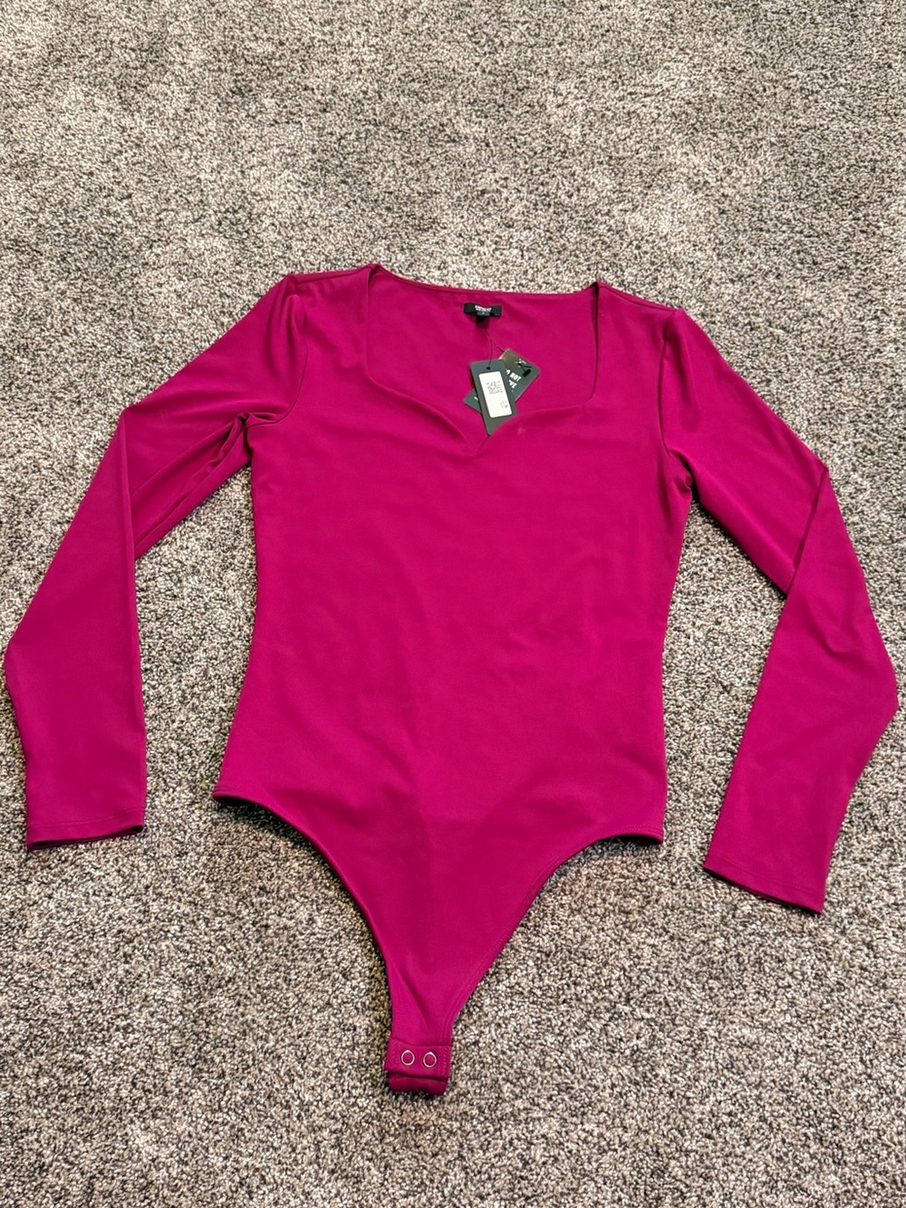 NWT - Express Body Contour Magenta Pink Bodysuit
